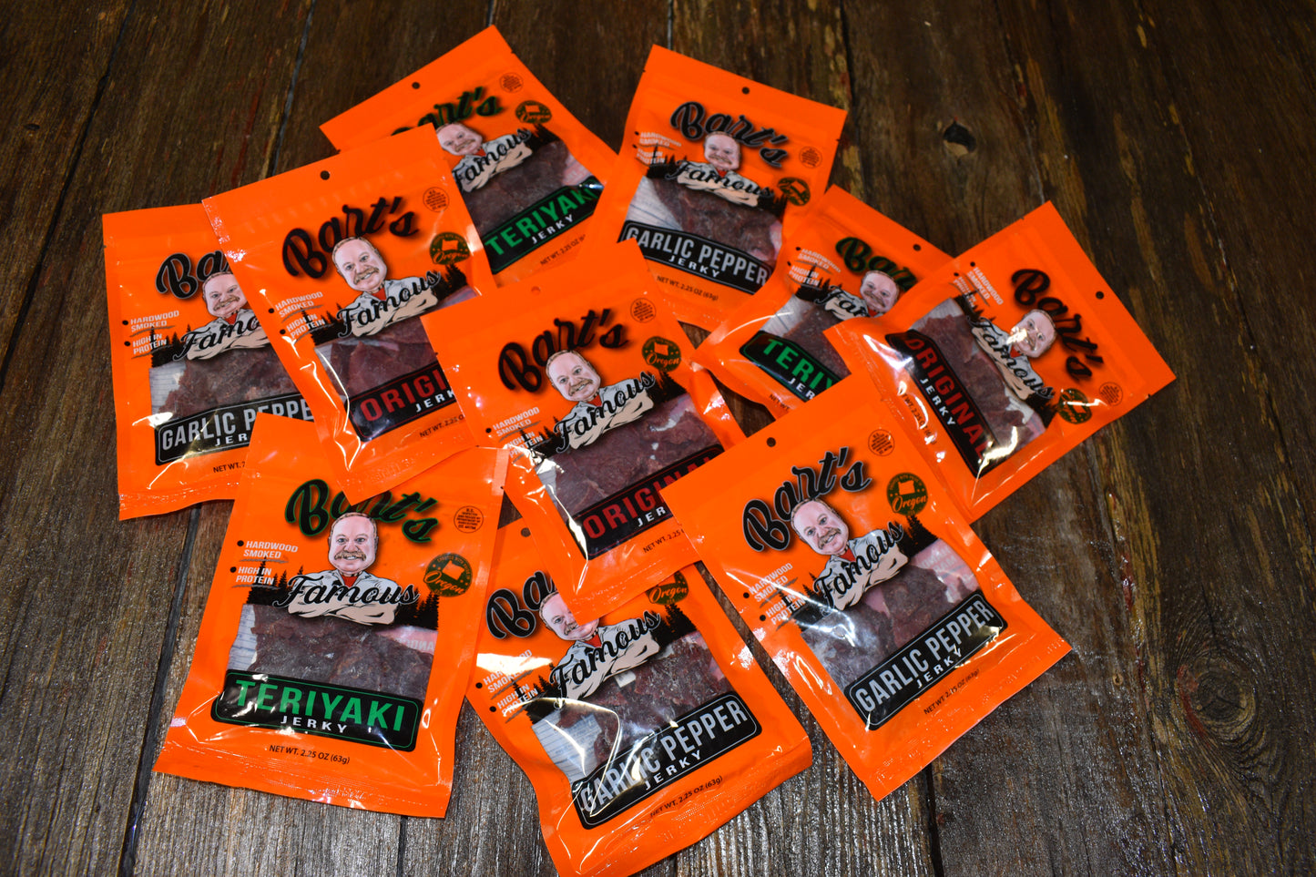 Bart's Famous Jerky - 6 Bag Bundle