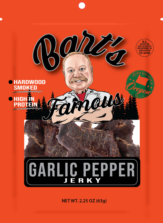 Bart's Famous Jerky - Garlic Pepper