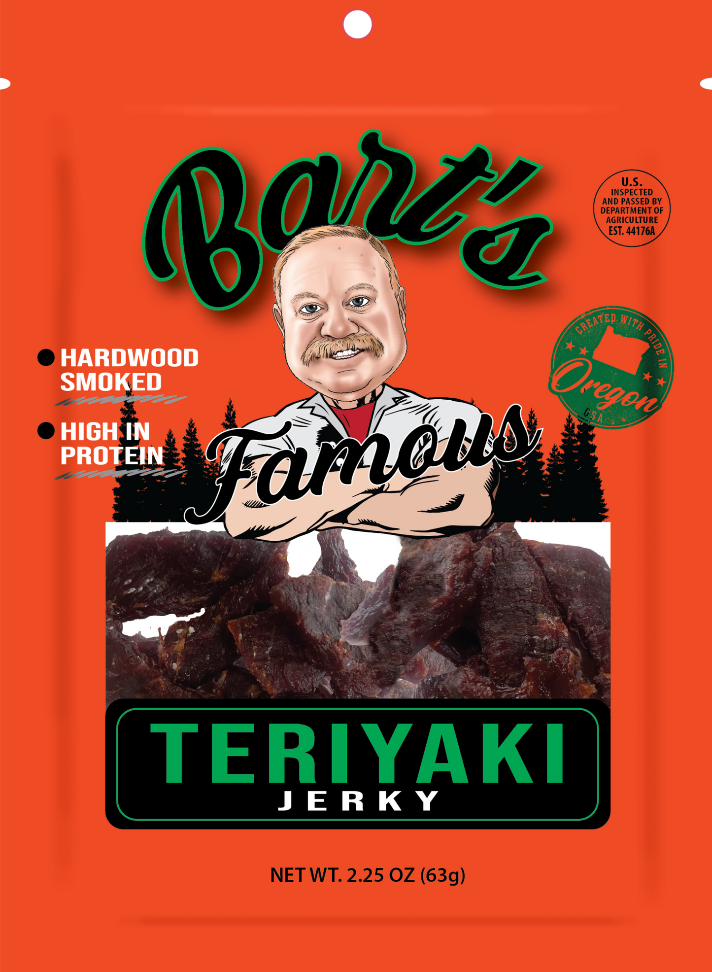 Bart's Famous Jerky - Teriyaki
